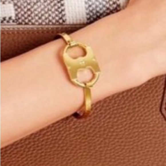 ( SALE ) gold Gemini Link ID bracelet - Picture 6 of 7